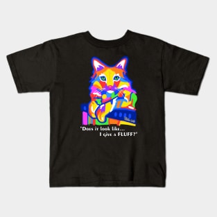 PicatsoCats Cat-titude Dark Kids T-Shirt